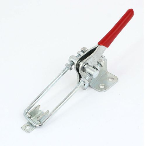 225Kg 496Lbs Red Handle Side Mount Door Bolt Type Toggle Clamp Hand Tool 40324