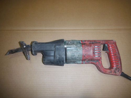 MILWUAKEE CORDED 0-2400/MIN HEAVY DUTY SAWZALL RECIPROCATING SAW! #627