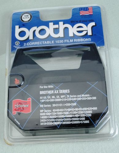 *TWO* BROTHER PACk OF 2 CORRECTABLE TYPEWRITER RIBBON #1030  SEALED IN PACKAGE