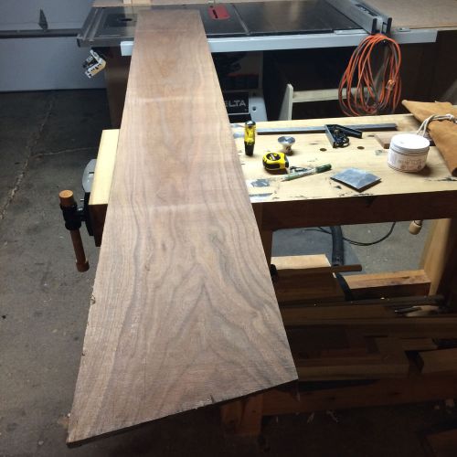 1/4&#034; x 2-3&#034; x 48 thin black walnut craft laser wood lumber board for sale