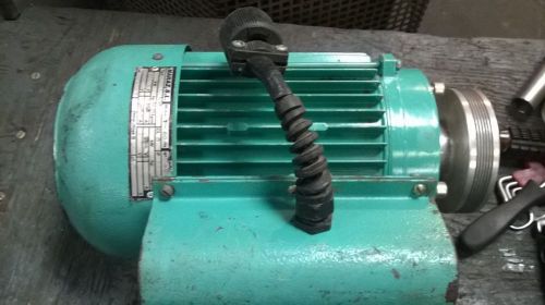 Electric Motor Maraz S.L. 1.5.KW 115 volts 1800 RPM Used Good condition