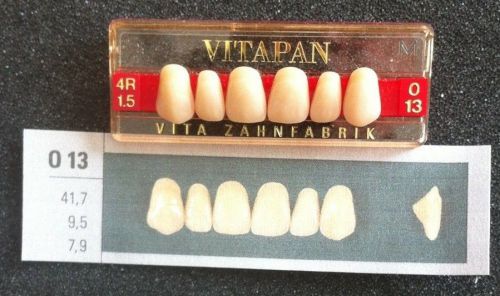 Vitapan Denture Teeth  013  4R1.5