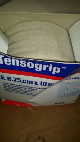Tensogrip Stockinette Elastic Tubular Bandages, Size E (8.75&#034;cm x 10 m) - White