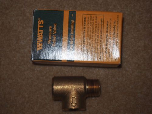 Watts Pressure Relief valve Item # 0185370 1/2&#034;  50PSI
