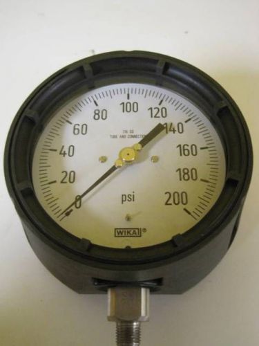 WIKA Process Pressure Gauge, pt. 9834605, Type 232.34-4.5&#034;, Range 0-250 psi NEW