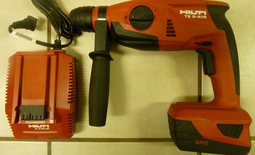 Hilti TE-2 A18 CORDLESS ROTARY HAMMER DRILLBattery li-ion and  Charger