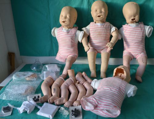 Laerdal Resusci Baby Anne 4-Pack CPR Manikins in Bag - Incomplete