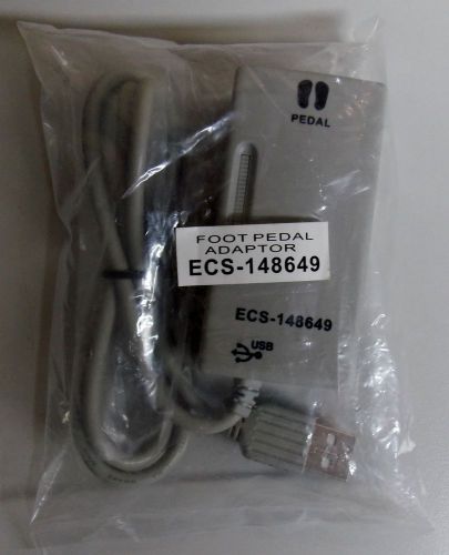 ECS 148649 USB Transcription Foot Pedal Adapter - FREE SHIPPING