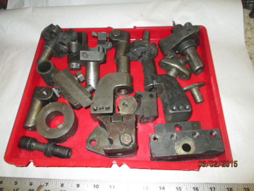 MACHINIST TOOLS LATHE MILL Large Machinist Lot of Machinist Machine Parts Tools