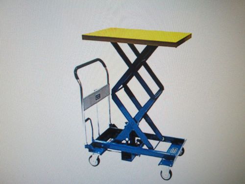 Dandy lift model a-350w manual hyd. load capacity 770# 36&#034; x 24&#034; platform (nib) for sale