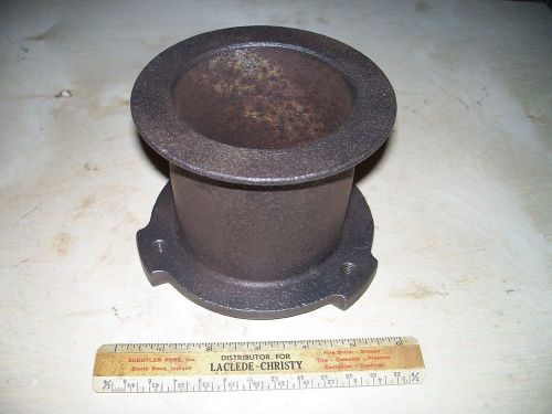 NICE CAST IRON PULLEY HIT MISS OLD ENGINE