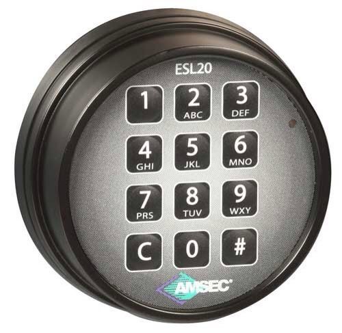 Amsec electronic keypad esl20xl lock drop depository cash safe replace s&amp;g lg for sale