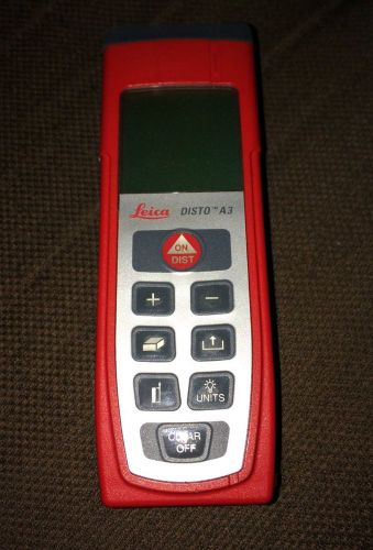 Leica DISTO A3 PARTS Hand Held Laser Distance Meter / Measurer  (Faulty!!!!)