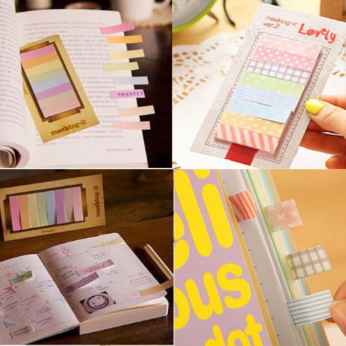 160 Pages Sticker Post It Bookmark Point It Marker Memo Flags Sticky Notes