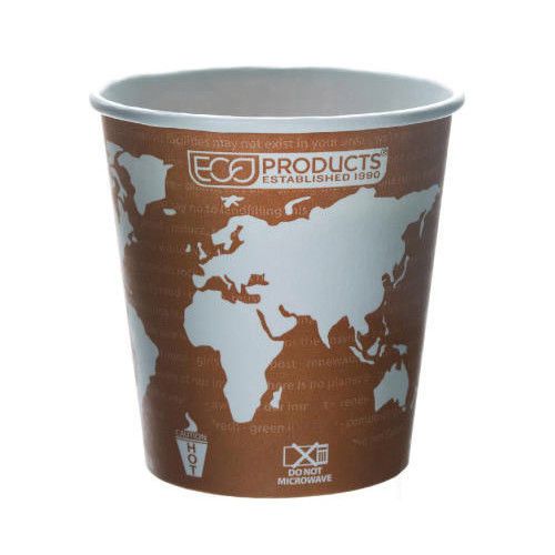Eco-products, inc world art renewable resource compostable hot drink cup for sale