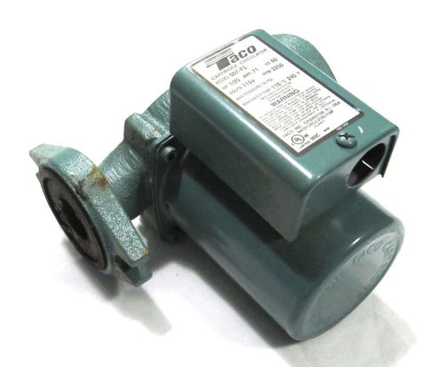 Taco cartridge circulator cast iron pump 007-f5  w/box 1/25 hp 115v 60hz 125psi for sale