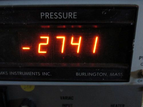 MKS Baratron  Digital Readout Pressure Meter