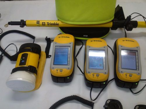 Trimble GeoXT 3 PCS, 50950-20  total 5 comp, chargers gps and all you can see