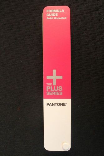 Pantone Plus Series Formula Guide Solid Uncoated 2010, 4th Printing 1341 Colors