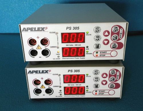 Apelex Electrophoresis Power Supply, PS-305 For Nucleic Acid Electrophoresis