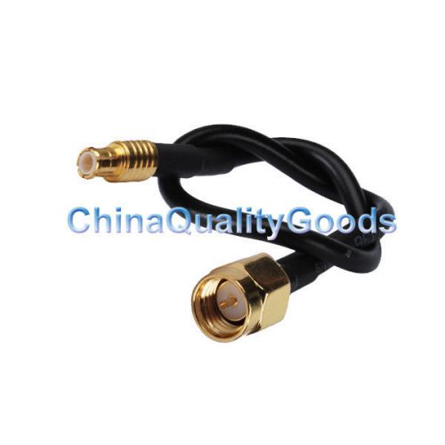 20cm cable length RG174 SMA male to MCX male plug straight Pigtail cable