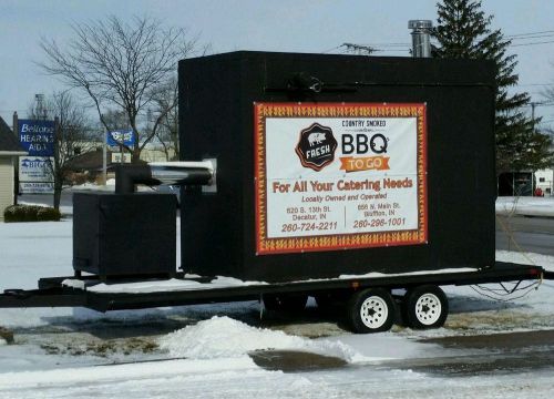 Bbq smoker trailer no reserve for sale