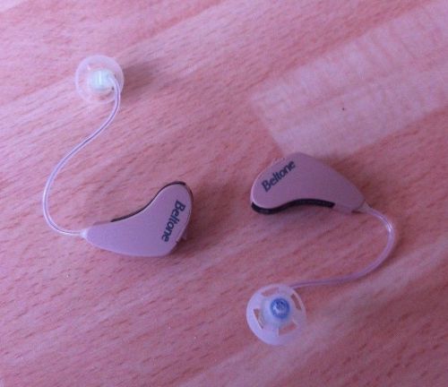 Pair of New Beltone CHG62D digital hearing aids - one of the smallest there is!