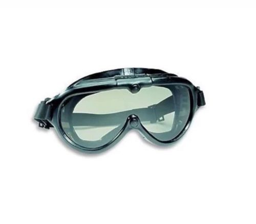 BOUTON 4510817 VENTED RUBBER INDUSTRIAL GOGGLES CLEAR LENS SKI / SNOWBOARD