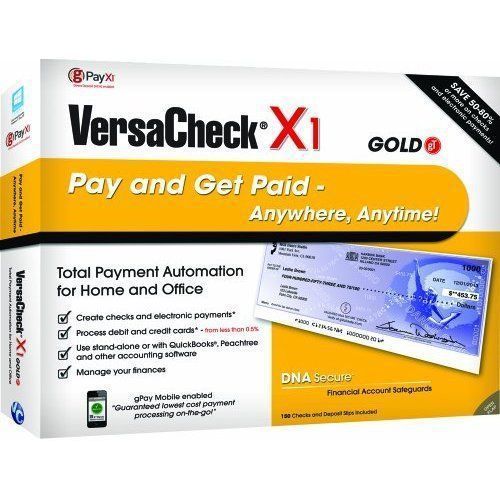 VersaCheck X1 Gold GT 7R Home Office Brand New
