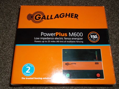 Gallagher M600 Fence Energizer - Brand New In Box