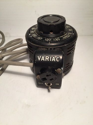 Variac by General Radio 5 amp Type V5 120v Grounded Tested Works