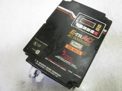 Woods e-trac afc 20020b2 230v ac drive *used* for sale
