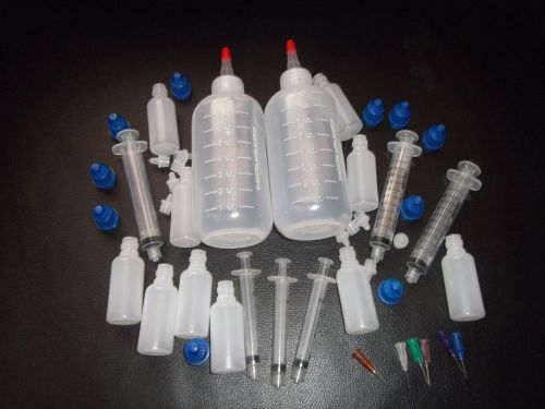 E liquid vaporizer diy kit with 2 8oz  10  15ml  empty eye  bottles  e juice for sale