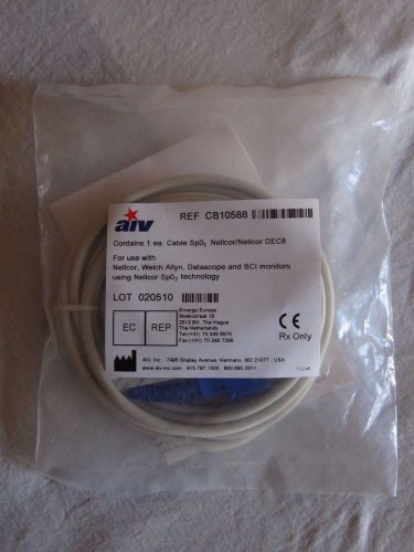 AIV Welch Allyn Nellcor DEC-8 SpO2 Extension Cable - 8 ft - New