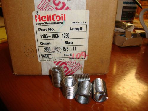 NIB Lot of 103 pcs Helicoil 1185-10CN1250 5/8-11 Thread Inserts