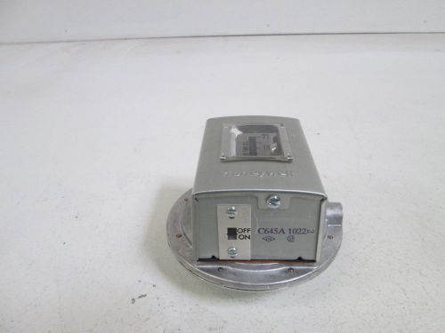 HONEYWELL PRESSURE SWITCH C645A 1022 *NEW OUT OF BOX*