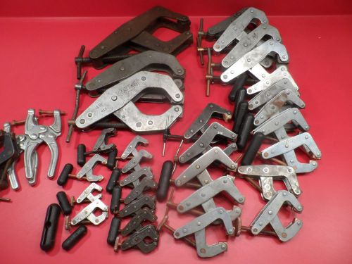 Machinist tool: lot of 30 kant twist clamps, range from 3/4&#034; up to 6&#034; for sale