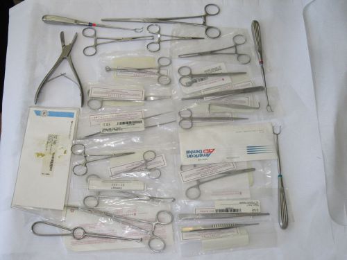 NEW Hu-Friedy Set of 25 Surgical  Instruments