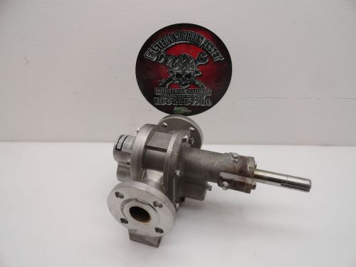 Liquiflo 1.5&#034; 316 SS Stainless Steel Vane Gear Pump