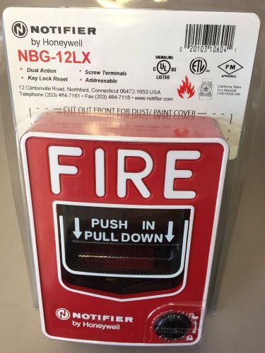 Notifier NBG-12LX- Addressable Manual Pull Station