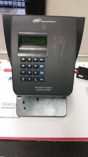 Time System Biometric Handpunch HP-3000 Hand Time Clock