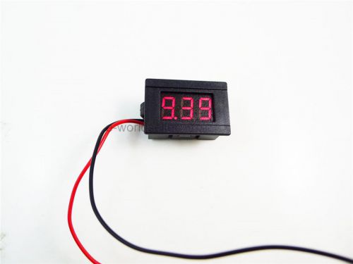 0.36 &#034; LED 4.5 to 30V two-wire Digital Voltmeter Meter Power Monitor Panel Meter