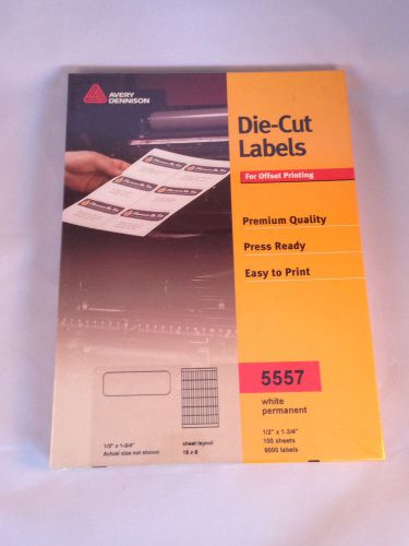 Avery die cut labels #5557 for sale
