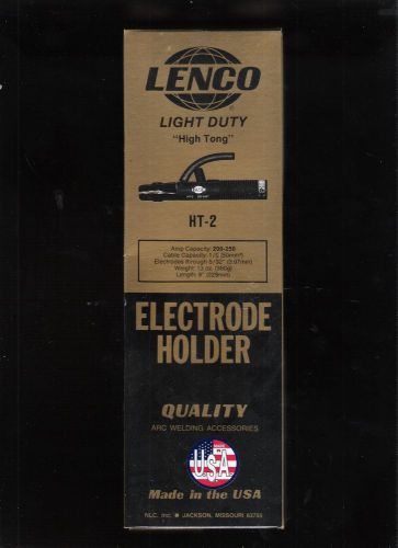 Lenco new ht-2 electrode holder 250 amp for sale