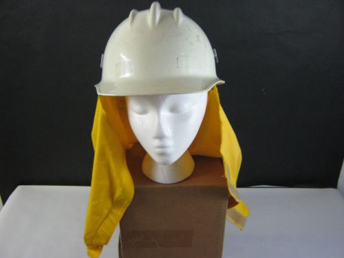 Bullard 3 rib design usfs wildland fire helmet with nomex neck shroud for sale