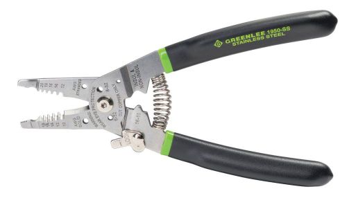 New greenlee 1950-ss pro stripper crimper 10-18 awg for sale