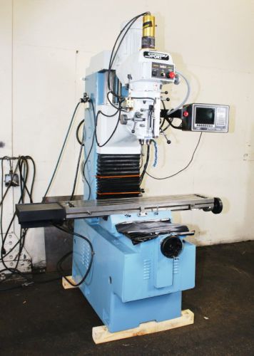 2000 prototrak sport b-3 cnc 3 axis bed mill w/teach function, hand wheels, etc. for sale