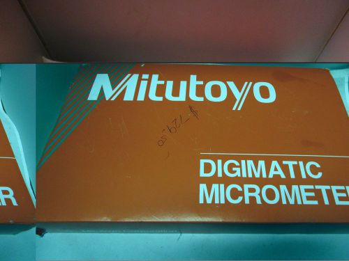 Mitutoyo 329-350-10 Electronic Depth Micrometer, DMC4 - 6&#034; Range, .00005&#034;