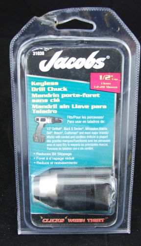 Jacobs Keyless Drill Chuck 1/2&#039; ,1/2-20 mount