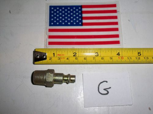 3/8&#034; m npt pneumatic air compressor hose male quick connect fitting coupler  &#034;m&#034; for sale